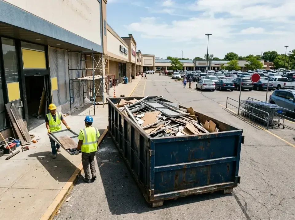 retail-store-renovation-debris-003 — frequently asked questions, Roll-off Dumpster Rentals in Livonia, MI